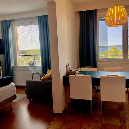 Two Bedroom View To The Sea Glassed Balcony Free Private Parking * Kemi